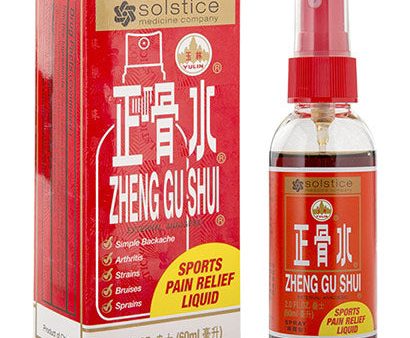 Yulin Zheng Gu Shui External Analgesic Lotion Spray, 2 oz, Solstice Online now