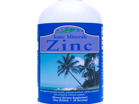 Liquid Zinc, 18 oz, Eidon Ionic Minerals For Sale