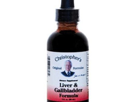 Liver & Gallbladder Extract Herbal Liquid, 2 oz, Christopher s Original Formulas Sale