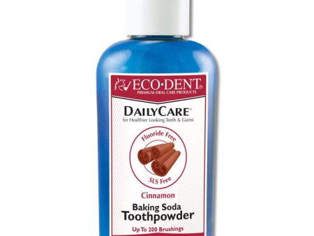 DailyCare Toothpowder, Cinnamon, 2 oz, Eco-Dent (Ecodent) Supply