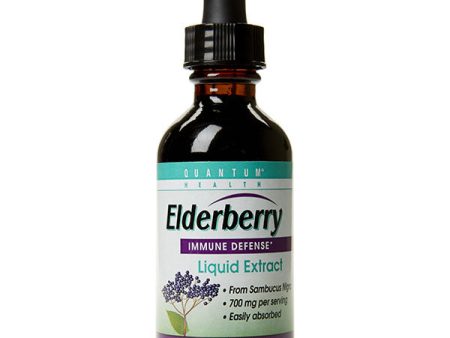 Elderberry Liquid Extract, 2 oz, Quantum Health Online Hot Sale