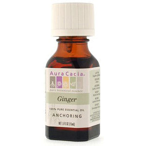 Essential Oil Ginger (zingiber officinale) .5 fl oz from Aura Cacia Sale