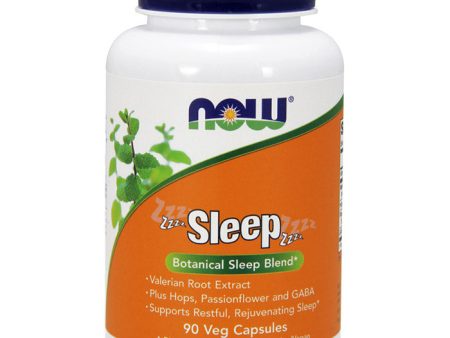 Sleep, Botanical Sleep Blend, 90 Vegetarian Capsules, NOW Foods Supply