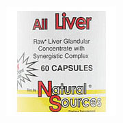 All Liver, 60 Capsules, Natural Sources For Discount