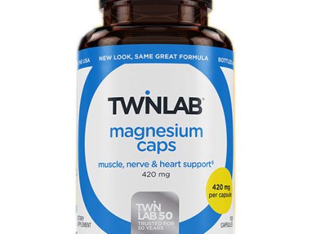 Magnesium Caps 420 mg, 100 Capsules, Twinlab on Sale