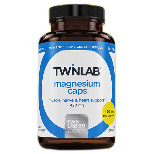 Magnesium Caps 420 mg, 100 Capsules, Twinlab on Sale