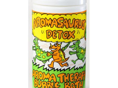 Aromasaurus Detox, Kids Aroma Therapy Bubble Bath, Grapefruit & Green Tea, 16 oz, Abra Therapeutics Sale