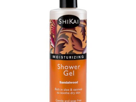 Moisturizing Shower Gel, Sandalwood, 12 oz, ShiKai Hot on Sale