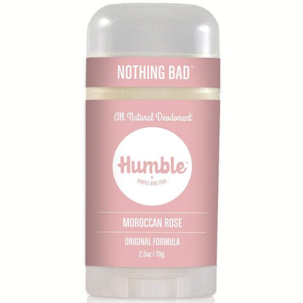 Original Formula Natural Deodorant, Moroccan Rose, 2.5 oz, Humble Brands Supply