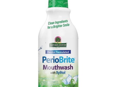 PerioBrite Natural Mouthwash - Coolmint, 16 oz, Nature s Answer For Discount