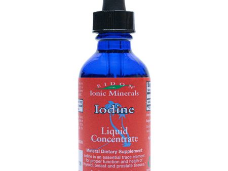 Liquid Iodine Concentrate, 2 oz, Eidon Ionic Minerals Supply