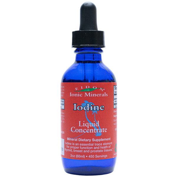 Liquid Iodine Concentrate, 2 oz, Eidon Ionic Minerals Supply