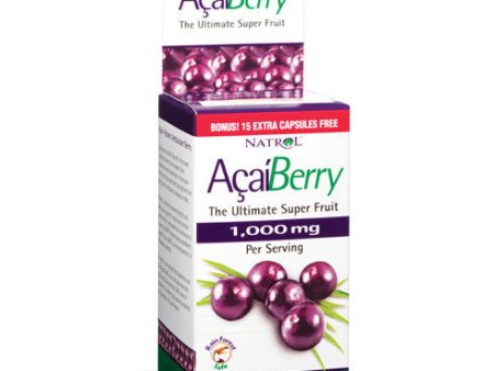 Acai Berry Extract, 75 Vegetarian Capsules, Natrol For Cheap