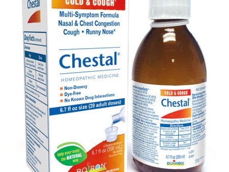 Chestal Adult Cold & Cough Homeopathic Formula, 6.7 oz, Boiron For Sale