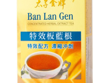 Ban Lan Gen, 10 Tea Bags, Prince of Peace For Sale