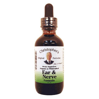 Ear & Nerve Extract Herbal Liquid, 2 oz, Christopher s Original Formulas Online Sale