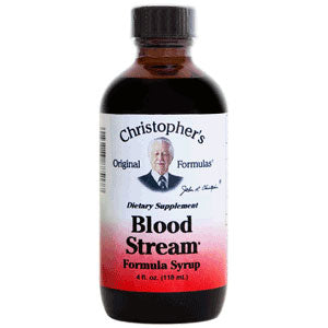 Blood Stream Formula Syrup, 4 oz, Christopher s Original Formulas on Sale