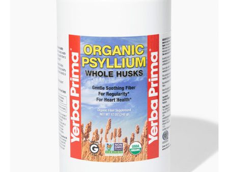 Organic Psyllium Whole Husks, 12 oz (340 g), Yerba Prima For Cheap