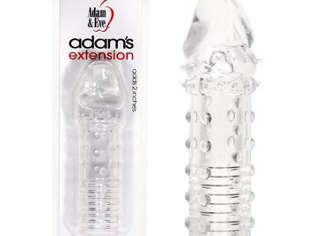 Adam & Eve Adam s Penis Extension, Clear, Evolved Novelties Online Sale