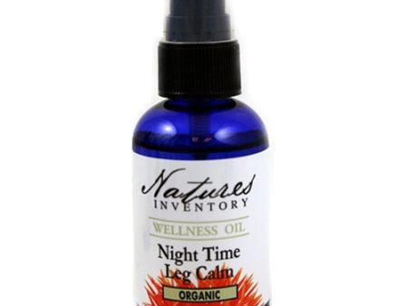 Night Time Leg Calm Wellness Oil, 2 oz, Nature s Inventory For Sale