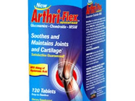 Arthri-Flex Advantage Plus Vitamin D3, 120 Coated Tablets, 21st Century Online Sale