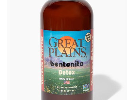 Great Plains Bentonite Detox, Alimentary Detoxification, 32 oz, Yerba Prima Online Sale