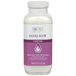 Body Soak - Soothe, Bath Salt Blend, 18.5 oz, Aura Cacia Online