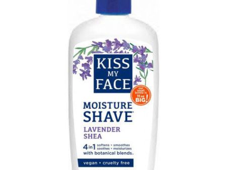 Moisture Shave Cream, Lavender Shea, 11 oz, Kiss My Face on Sale