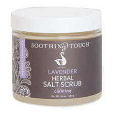 Herbal Salt Scrub, Lavender, 20 oz, Soothing Touch Online now