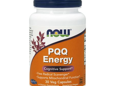 PQQ Energy, 30 Vegetarian Capsules, NOW Foods Supply