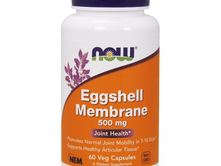 Eggshell Membrane 500 mg, 60 Vegetarian Capsules, NOW Foods Discount