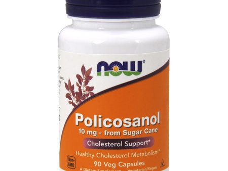 Policosanol 10mg Vegetarian 90 Vcaps, NOW Foods Supply