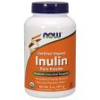 Inulin Pure Powder, Certified Organic, 8 oz, NOW Foods Online