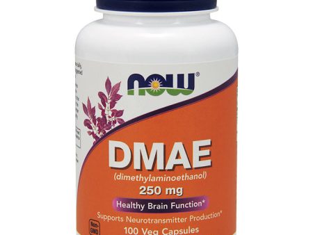 DMAE 250 mg, 100 Vegetarian Capsules, NOW Foods Online now