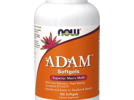 ADAM Softgel, Superior Men s Multi Vitamin, Value Size, 180 Softgels, NOW Foods Online