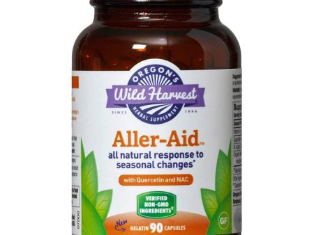 Aller-Aid with Quercetin, 90 Capsules, Oregon s Wild Harvest Online Hot Sale