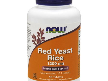 Red Yeast Rice 1200 mg, 60 Tablets, NOW Foods Cheap