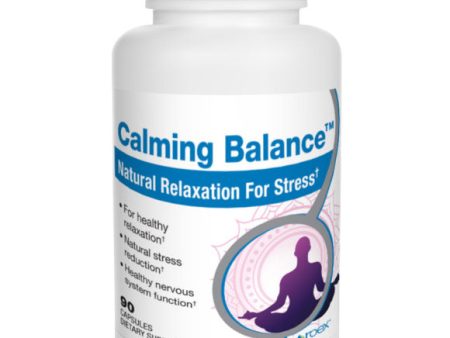 Calming Balance, Natural Relaxation For Stress, 90 Capsules, Roex Hot on Sale