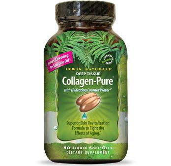 Deep Tissue Collagen-Pure, 80 Liquid Softgels, Irwin Naturals Online now