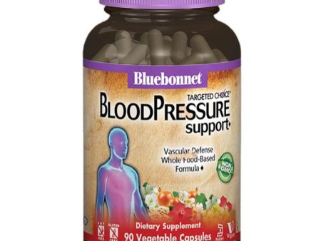 Targeted Choice Blood Pressure Support, Value Size, 90 Vegetable Capsules, Bluebonnet Nutrition For Sale