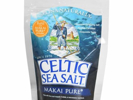 Makai Pure Unrefined Sea Salt Resealable Bag, 8 oz, Celtic Sea Salt Online Sale