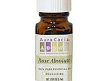 Essential Oil Rose Absolute (rosa centifolia) .125 oz, from Aura Cacia For Sale