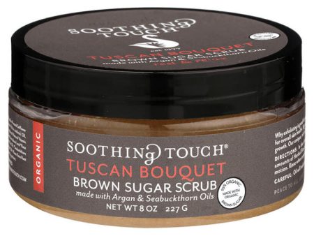 Tuscan Bouquet Brown Sugar Scrub, 8 oz, Soothing Touch For Cheap