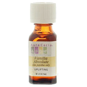 Precious Essential Oil Vanilla Absolute w Jojoba .5 fl oz from Aura Cacia For Discount