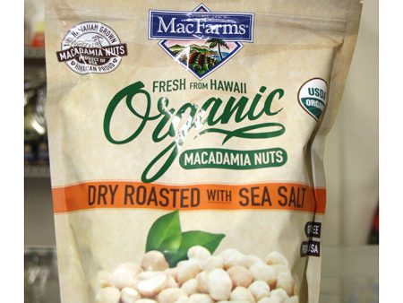 MacFarms Organic Macadamia Nuts, Dry Roasted with Sea Salt, 20 oz Cheap