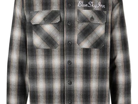 Check-Pattern Long-Sleeve Shirt Sale