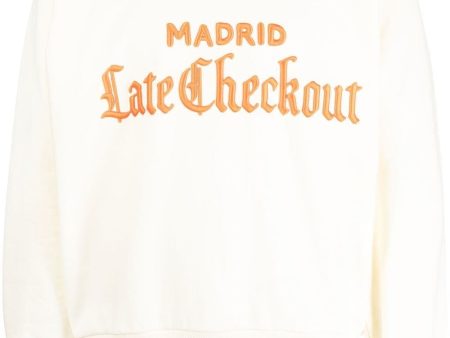 Logo-Embroidered Sweatshirt Discount