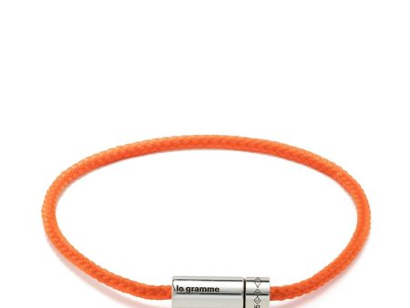 7G Silver Nato Cable Bracelet on Sale