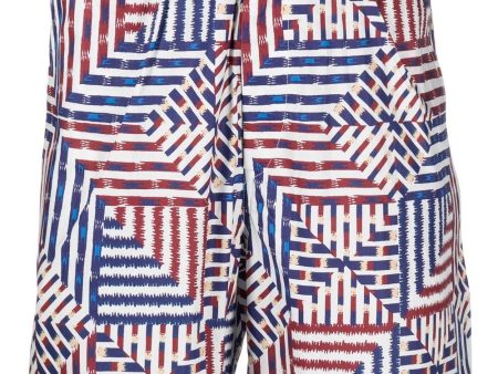 Pattern-Print Deck Shorts Supply